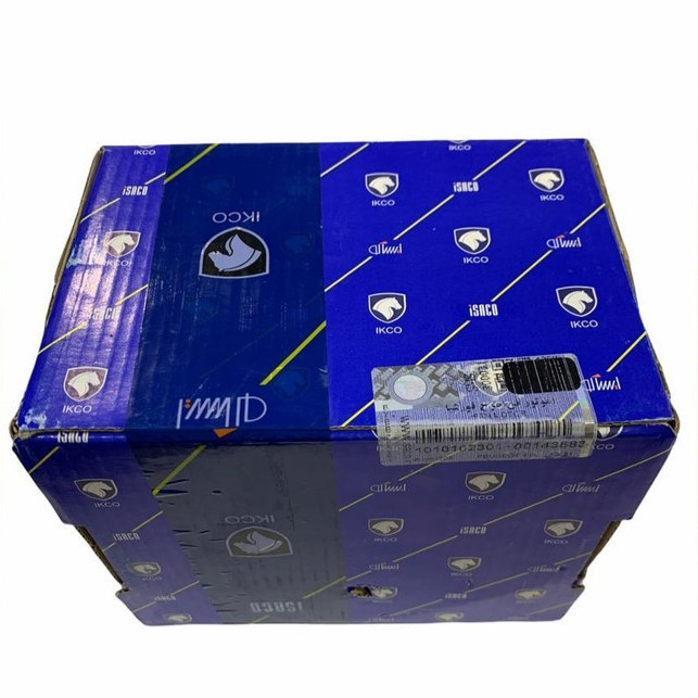 موتور فن رادیاتور پژو پارس (پرشیا) (اتصال پروانه فن با خار) 200 وات طرح فورشیا شرکتی ایساکو کد 1010102399