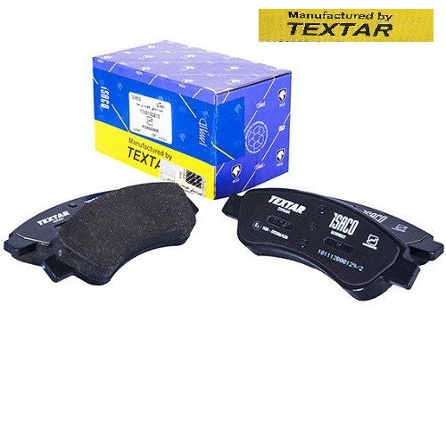 لنت دیسکی جلوبدون سیم پژو206باموتورTU5 تکستار(TEXTAR) شرکتی ایساکو کد 1620102225