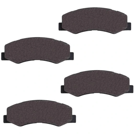 لنت ترمزدیسکی چرخ جلو(دست 4 عددی )-206-رانا(با PAD SPRING) ایساکو کد 1620104497